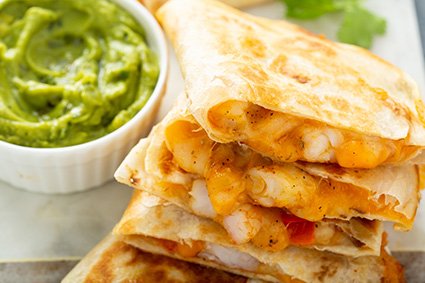 Shrimp Quesadillas